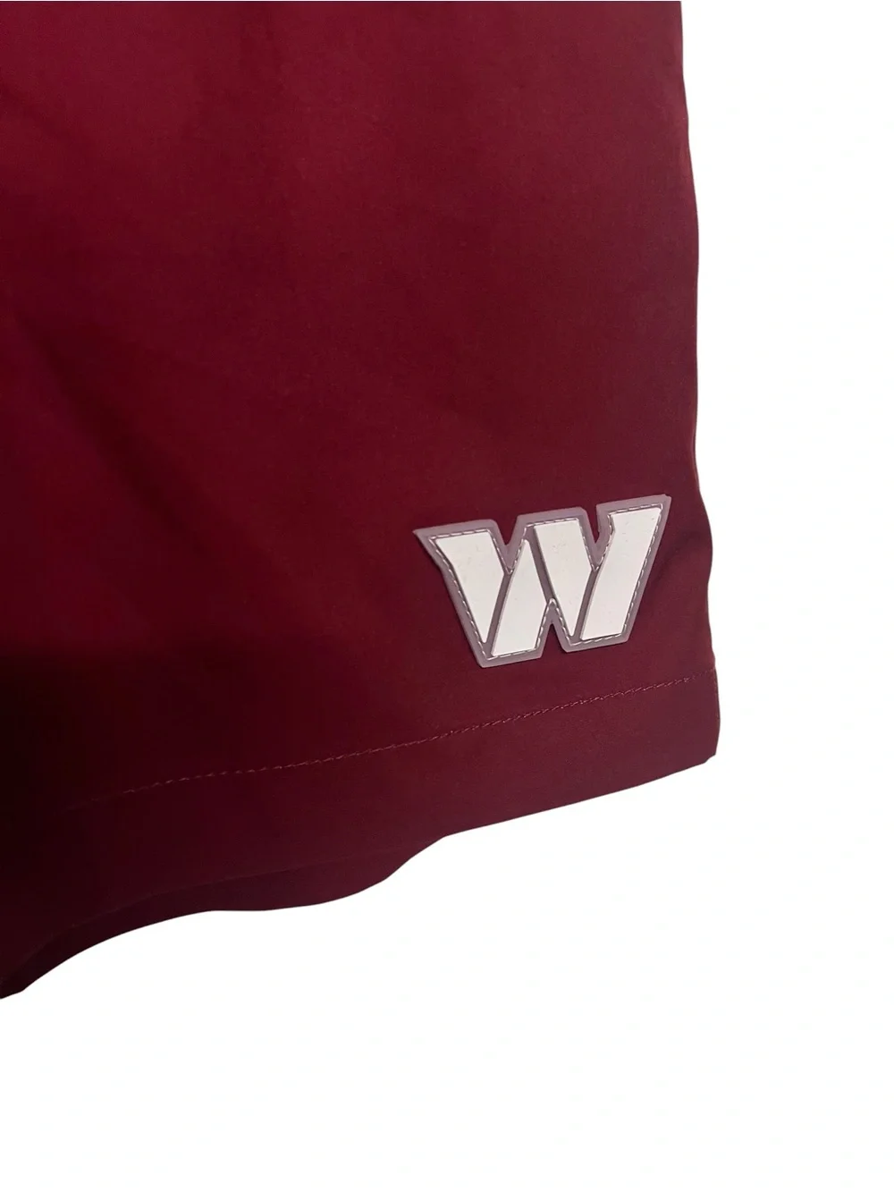 New Chubbies‎ Washington Commanders Lined Maroon & Gold Swim Shorts Trunks NFL